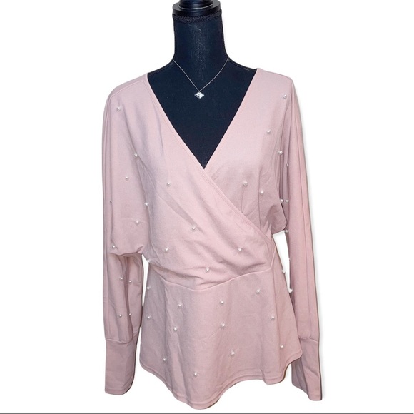 Shein pearl blouse - Picture 3 of 8